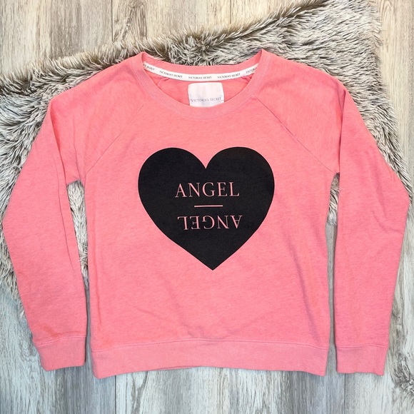 Victoria's Secret Tops - Victoria’s Secret Angel Sweatshirt sz M